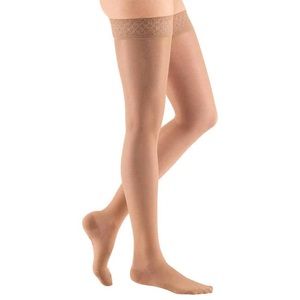 mediven 20-30mmHg sheer & soft thigh high compression stocking